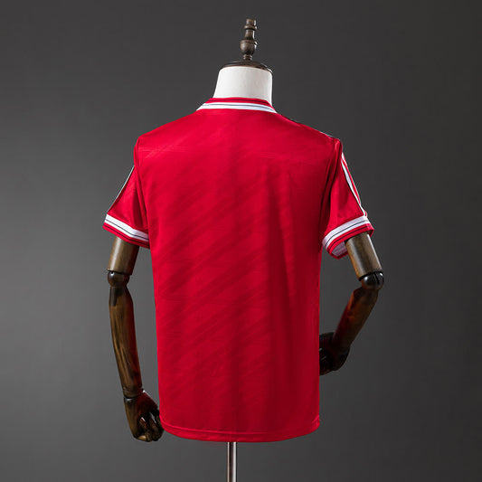 Camiseta Manchester United 86/88 Local Retro - Vista posterior
