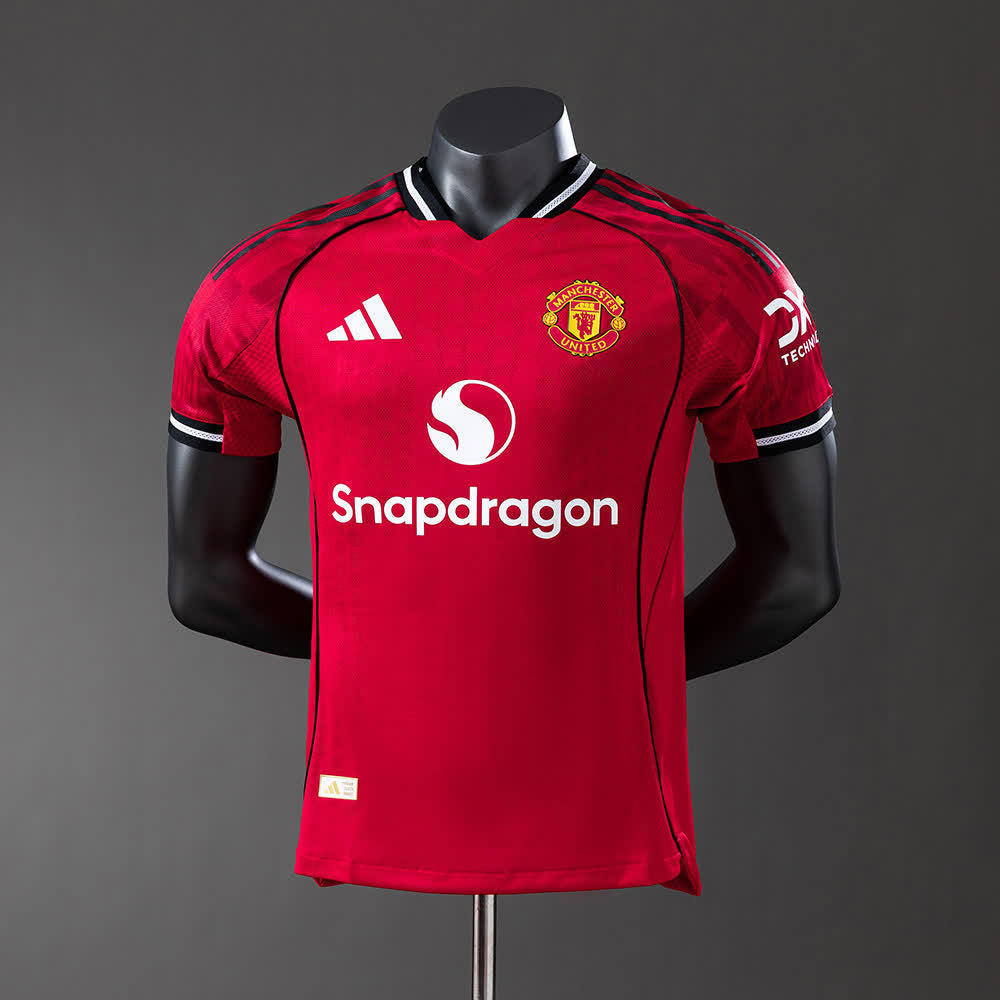 Camiseta Manchester United 25/26 Local, Versión Jugador - Vista frontal