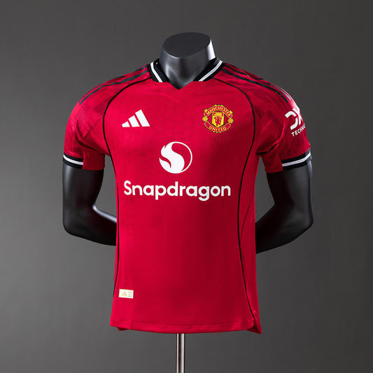 Camiseta Manchester United 25/26 Local, Versión Jugador - Vista frontal