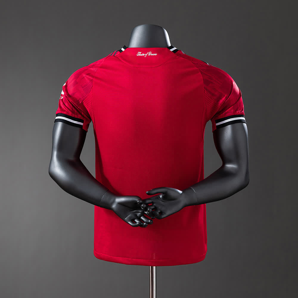 Camiseta Manchester United 25/26 Local, Versión Jugador - Vista posterior