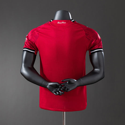 Camiseta Manchester United 25/26 Local, Versión Jugador - Vista posterior