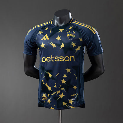 Camiseta Boca Juniors 25/26 Segunda, Versión Jugador - Vista frontal