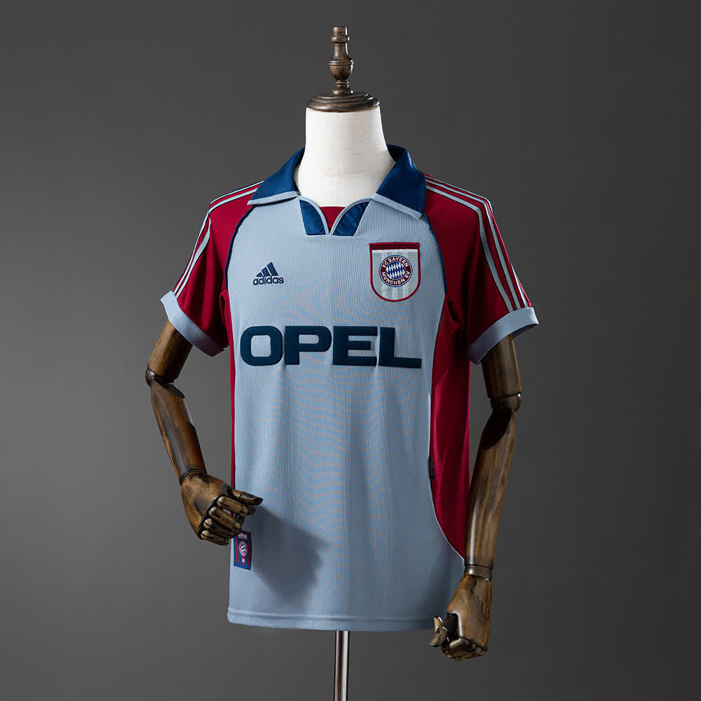 Camiseta Bayern Munich 98/99 Visitante Retro - Vista frontal