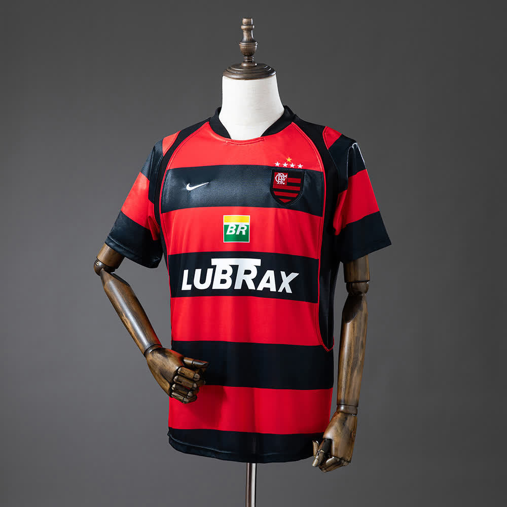 Camiseta Flamengo 02/03 Local Retro - Vista frontal