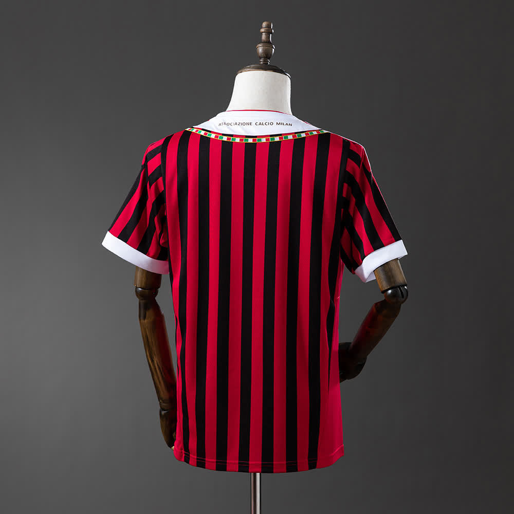 Camiseta AC Milan 11/12 Local Retro - Vista posterior