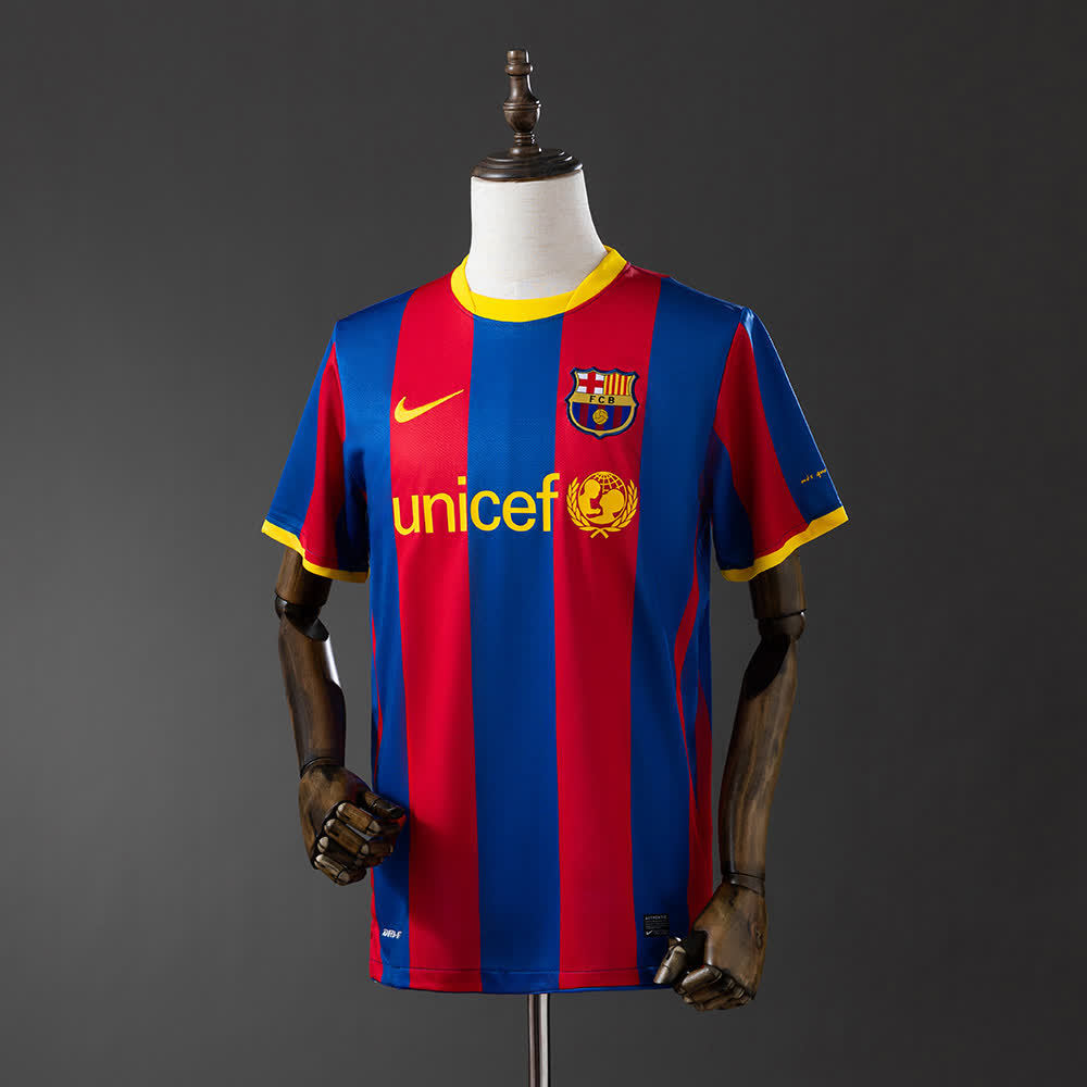 Camiseta FC Barcelona 10/11 Local Retro - Vista frontal