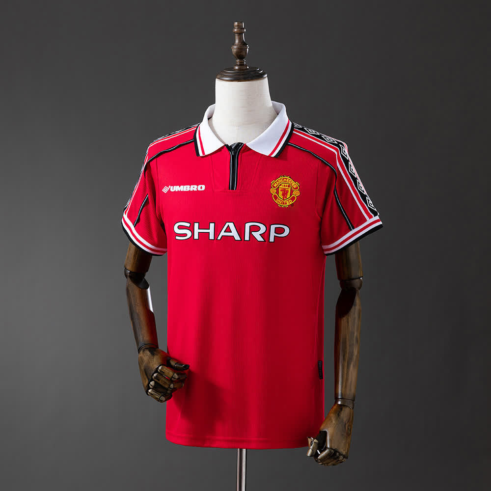 Camiseta Manchester United 98/99 Local Retro - Vista frontal