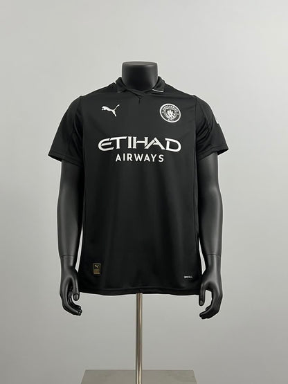 Camiseta Manchester City 25/26 Visitante Negro - Vista frontal