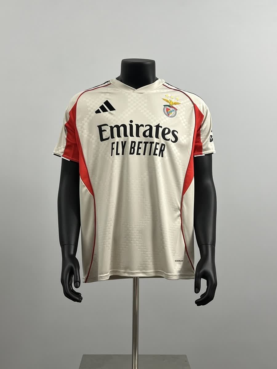 Camiseta SL Benfica 25/26 Visitante Beige - Vista frontal