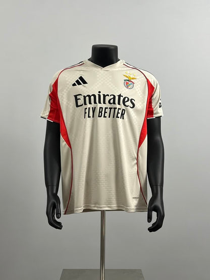 Camiseta SL Benfica 25/26 Visitante Beige - Vista frontal