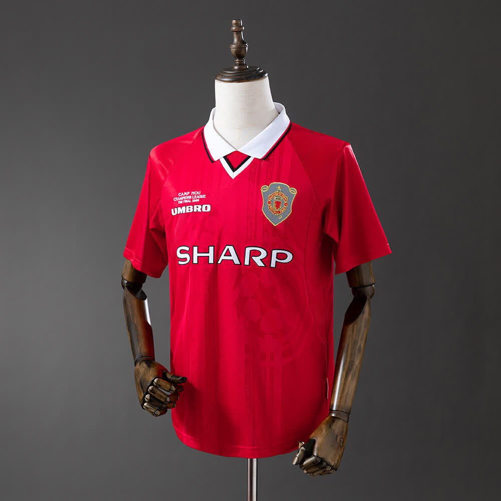 Camiseta Manchester United 99/00 Local Retro - Vista frontal