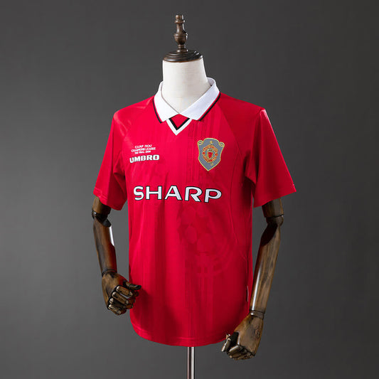 Camiseta Manchester United 99/00 Local Retro - Vista frontal