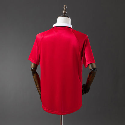 Camiseta Manchester United 99/00 Local Retro - Vista posterior