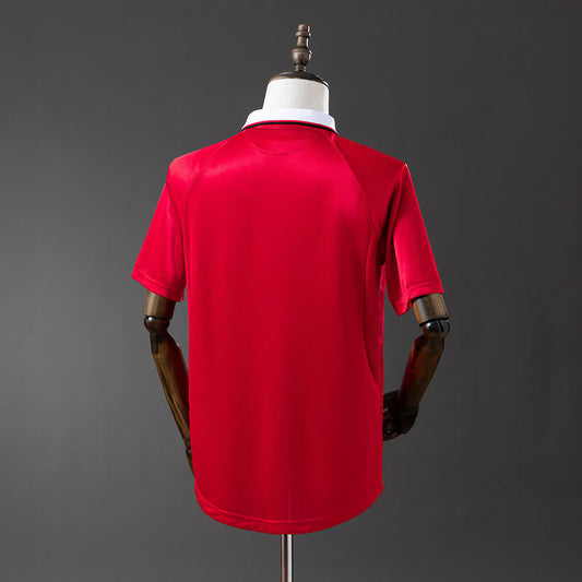 Camiseta Manchester United 99/00 Local Retro - Vista posterior
