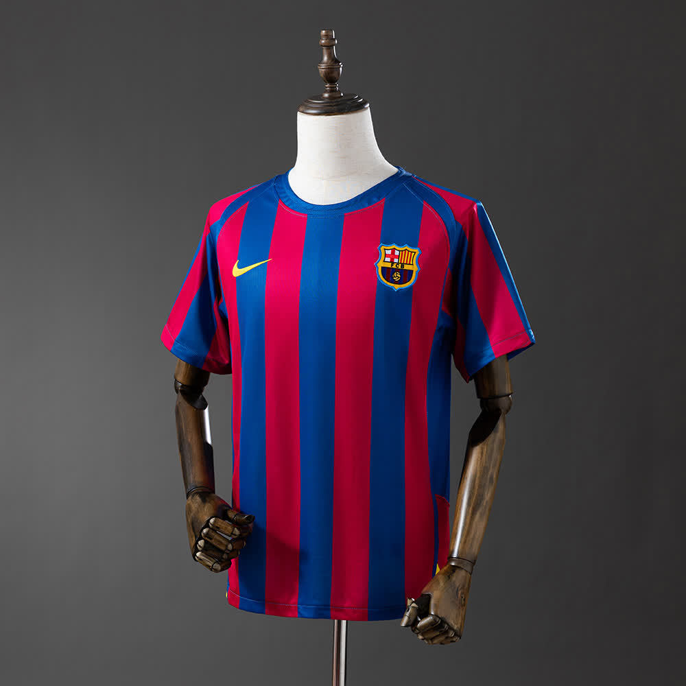 Camiseta FC Barcelona 05/06 Local Retro - Vista frontal