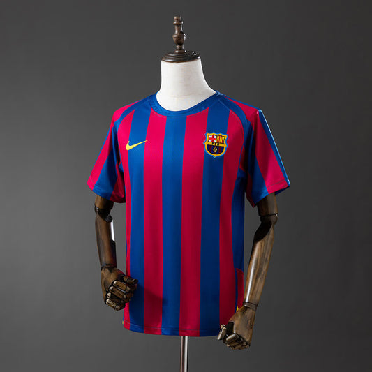 Camiseta FC Barcelona 05/06 Local Retro - Vista frontal