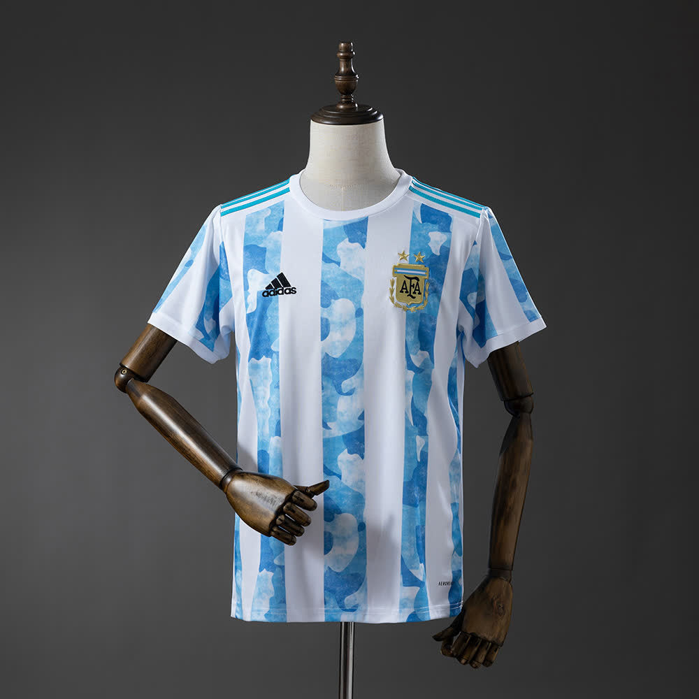 Camiseta Argentina 2021 Local Retro - Vista frontal