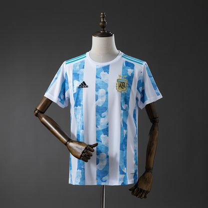 Camiseta Argentina 2021 Local Retro - Vista frontal
