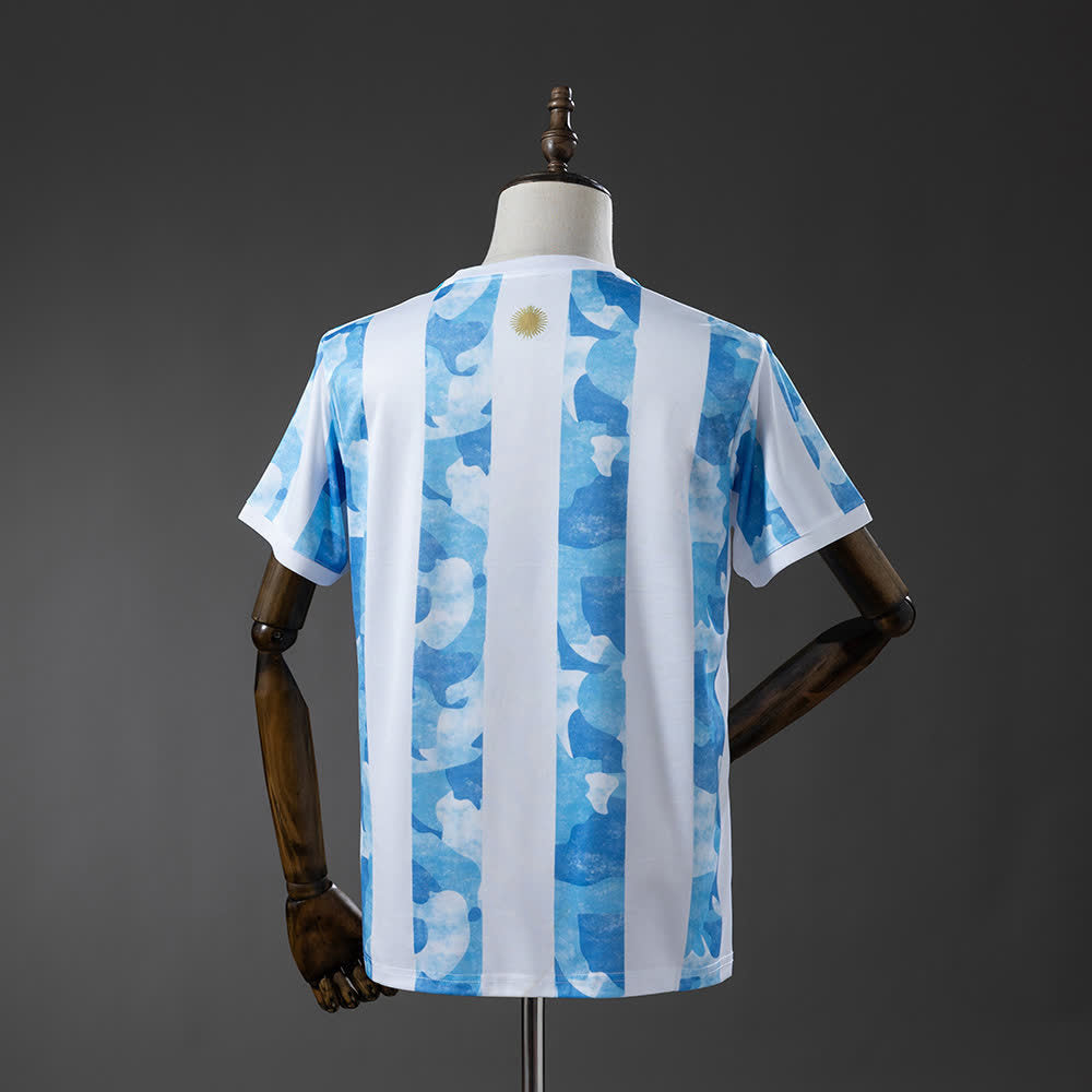 Camiseta Argentina 2021 Local Retro - Vista posterior