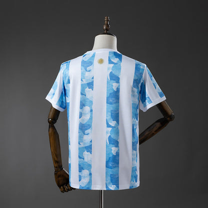 Camiseta Argentina 2021 Local Retro - Vista posterior