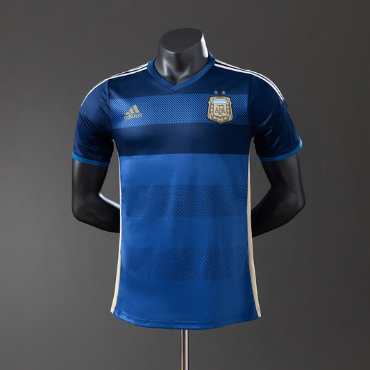 Camiseta Argentina 2014 Visitante Retro - Vista frontal