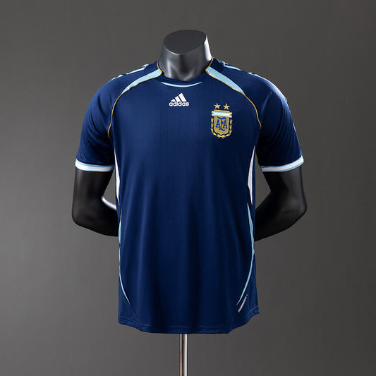 Camiseta Argentina 2006 Visitante Retro - Vista frontal