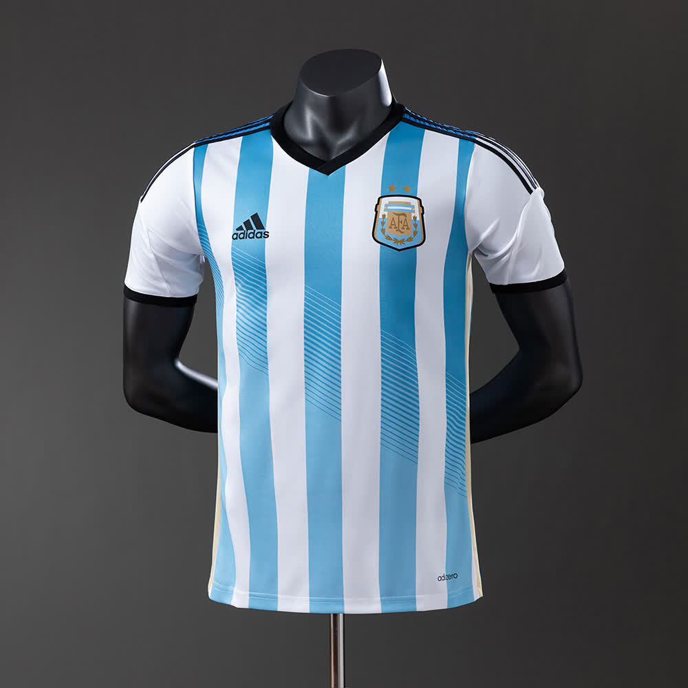 Camiseta Argentina 2014 Local Retro - Vista frontal