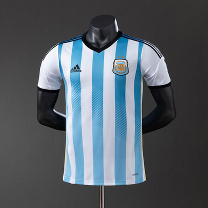 Camiseta Argentina 2014 Local Retro - Vista frontal