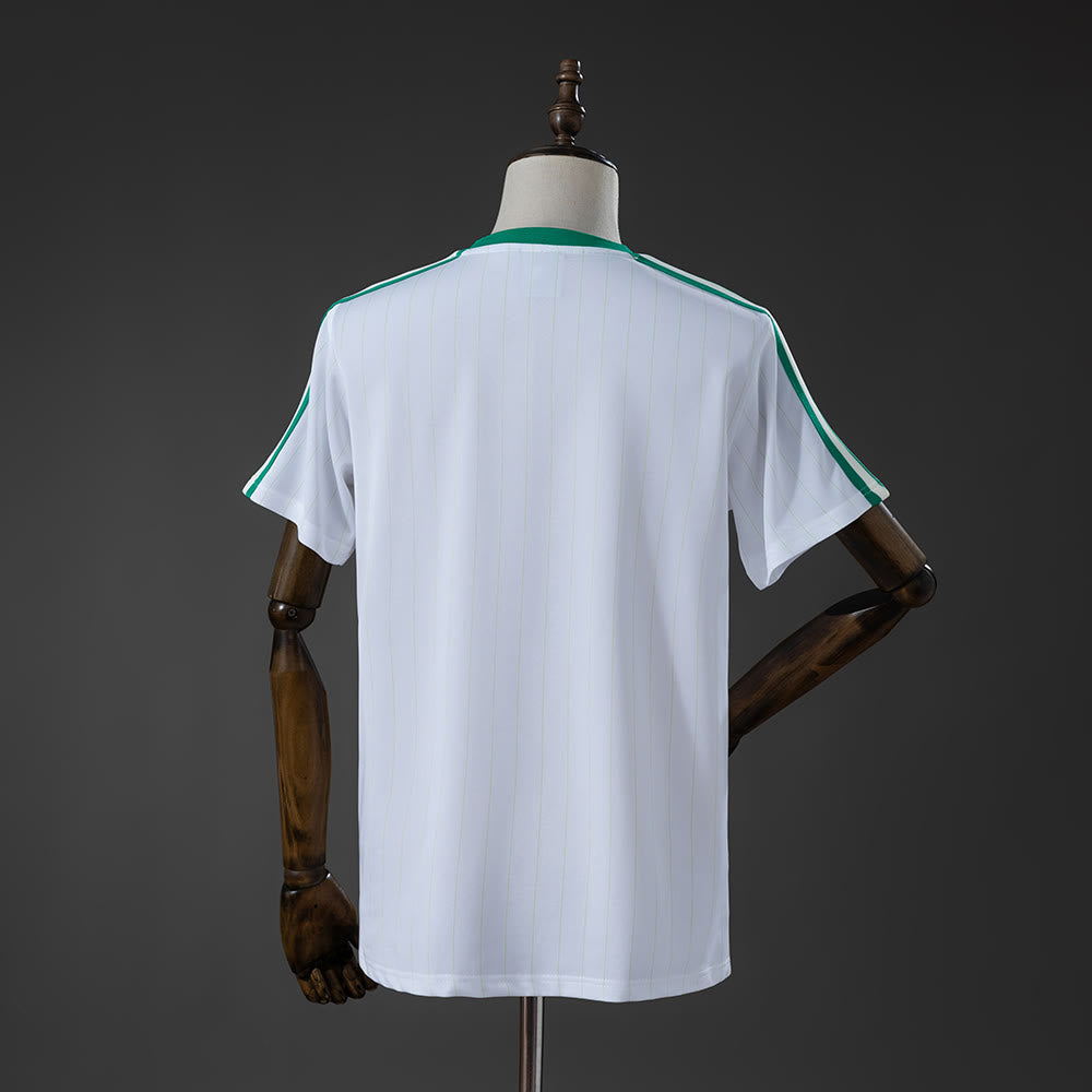 Camiseta Brasil Terrace Icons Blanco Retro - Vista posterior