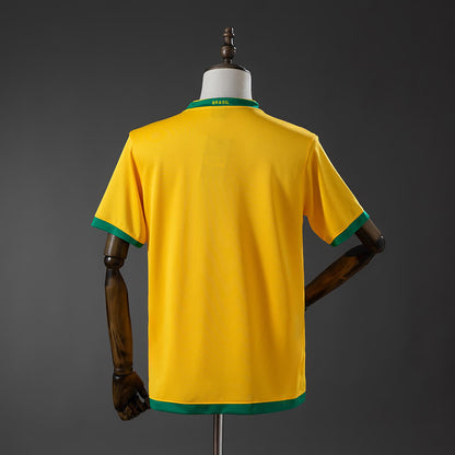 Camiseta Brasil 2018 Local Retro - Vista posterior