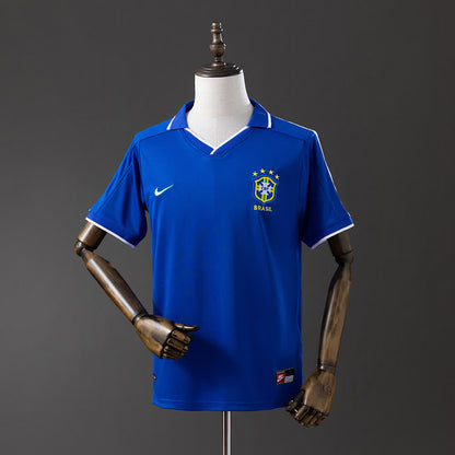 Camiseta Brasil 1997 Visitante Retro - Vista frontal
