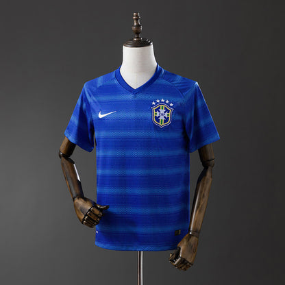 Camiseta Brasil 2014 Visitante Retro - Vista frontal