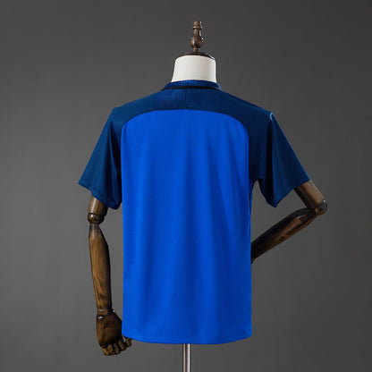 Camiseta Francia 2016 Local Retro - Vista posterior