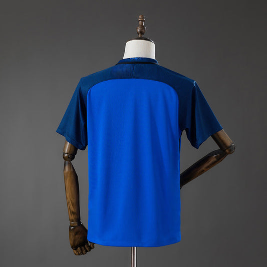 Camiseta Francia 2016 Local Retro - Vista posterior