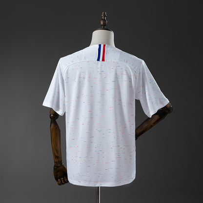 Camiseta Francia 2018 Visitante Retro - Vista posterior