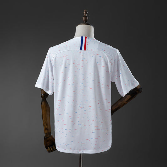 Camiseta Francia 2018 Visitante Retro - Vista posterior