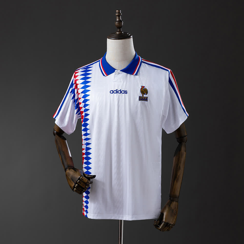 Camiseta Francia 1994 Visitante Retro - Vista frontal
