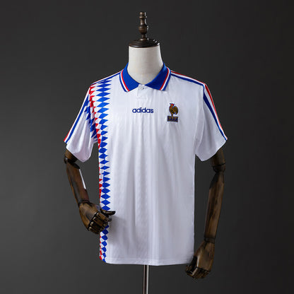 Camiseta Francia 1994 Visitante Retro - Vista frontal