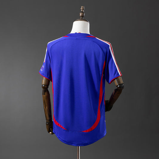 Camiseta Francia 2006 Local Retro - Vista posterior
