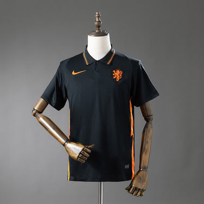 Camiseta Países Bajos 2021 Visitante Retro - Vista frontal