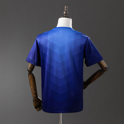 Camiseta Países Bajos 2014 Visitante Retro - Vista posterior