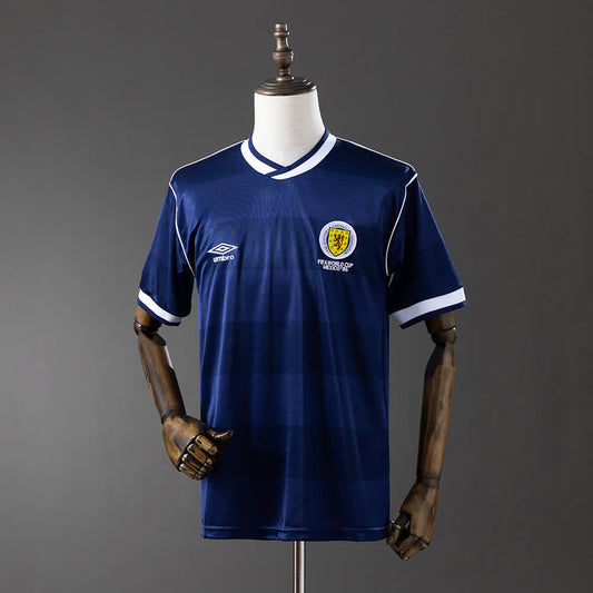 Camiseta Escocia 87/88 Local Retro - Vista frontal