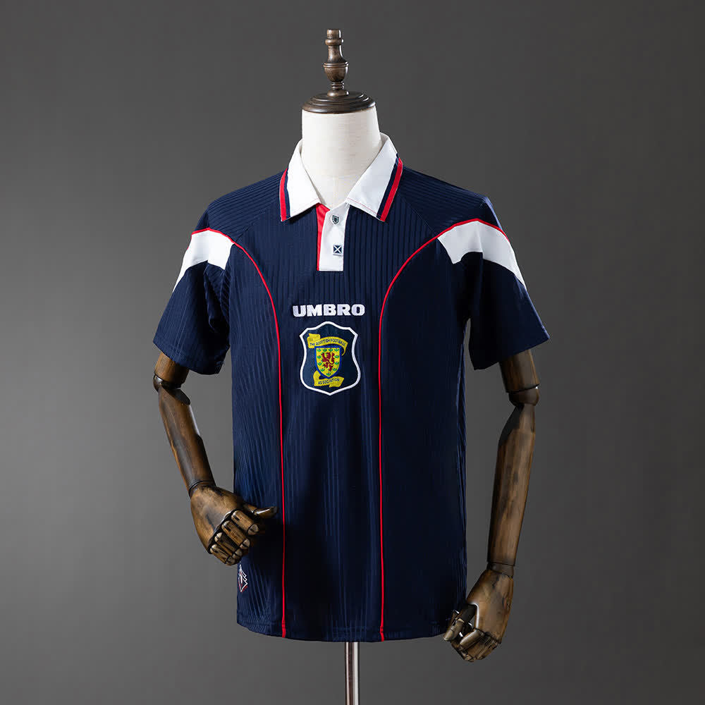 Camiseta Escocia 96/98 Local Retro - Vista frontal