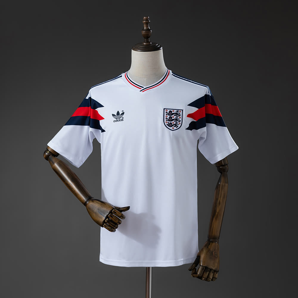 Camiseta Inglaterra 1990 Local Retro - Vista frontal