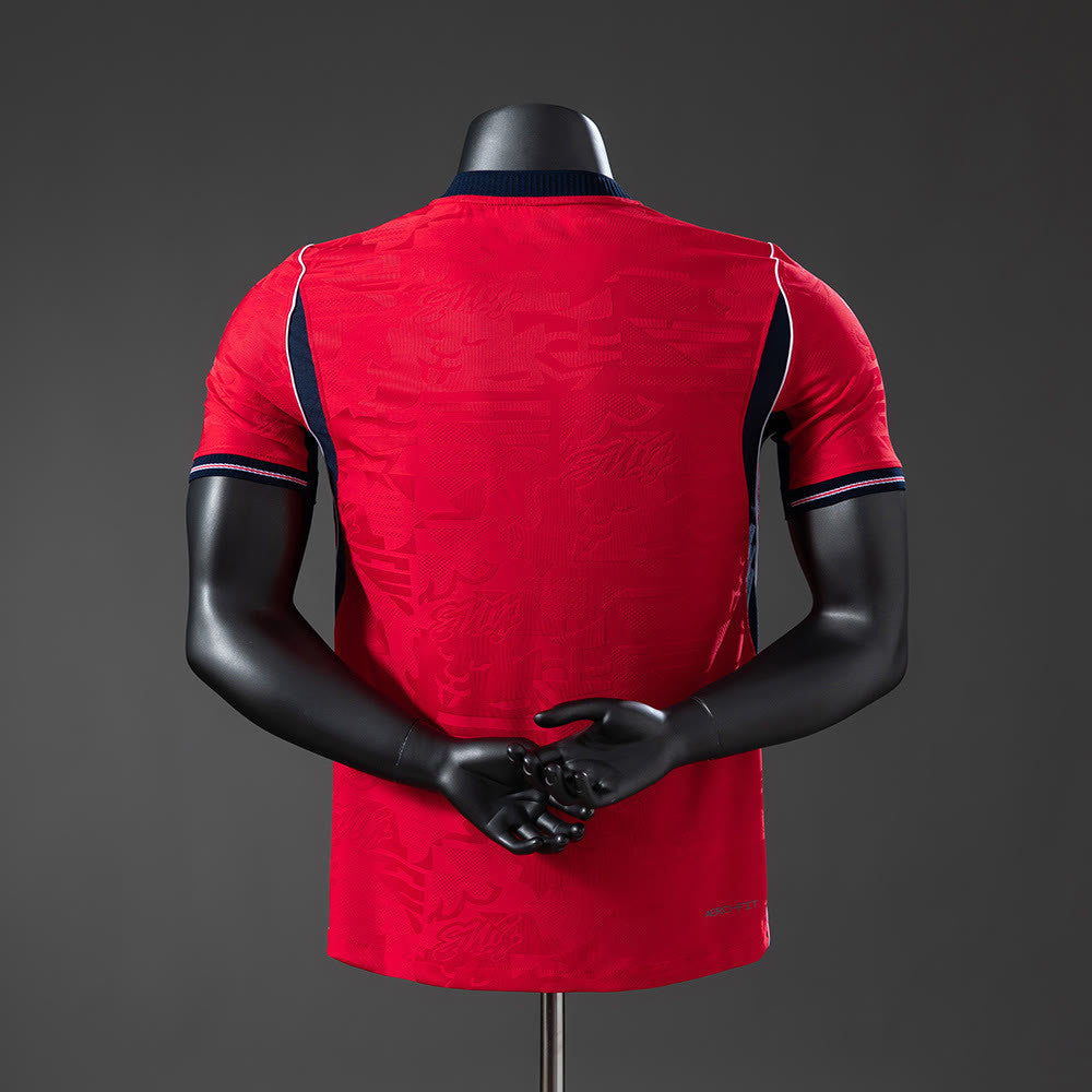 Camiseta Inglaterra 2026 Visitante, Versión Jugador - Vista posterior