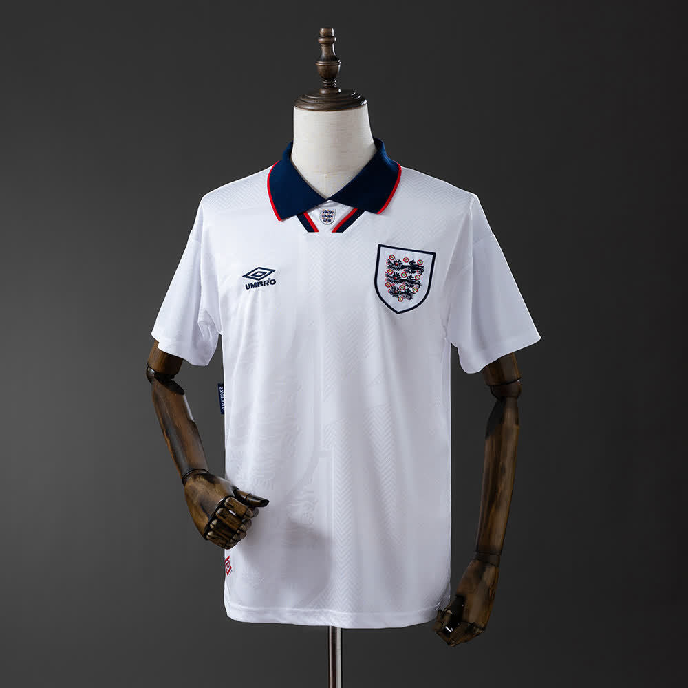Camiseta Inglaterra 94/95 Local Retro - Vista frontal