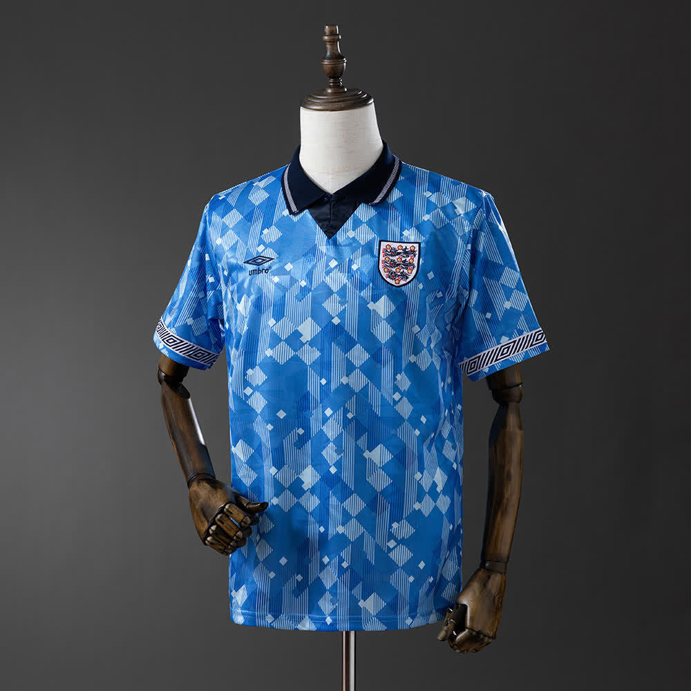Camiseta Inglaterra 1990 Segunda Retro - Vista frontal