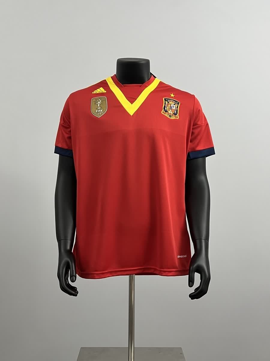 Camiseta España 2013 Local Retro - Vista frontal