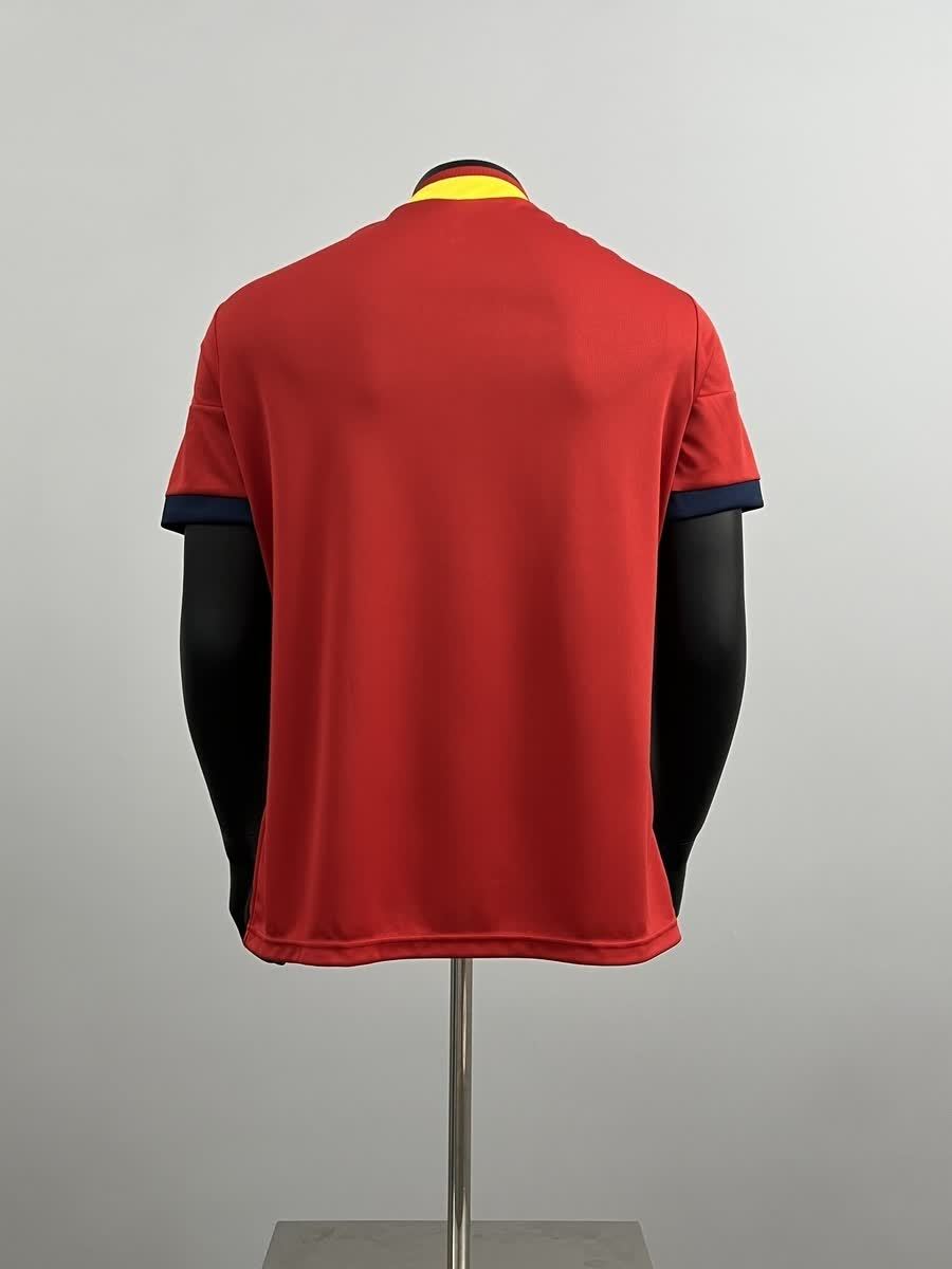 Camiseta España 2013 Local Retro - Vista posterior
