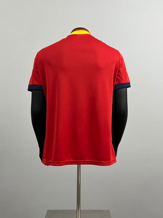 Camiseta España 2013 Local Retro - Vista posterior